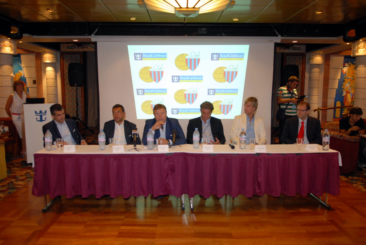 Royal Caribbean diventa sponsor del Catania Calcio