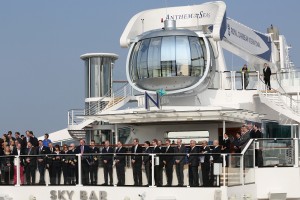 Delivery ceremony Anthem of the Seas