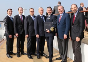 Delivery Ceremony Anthem of the Seas