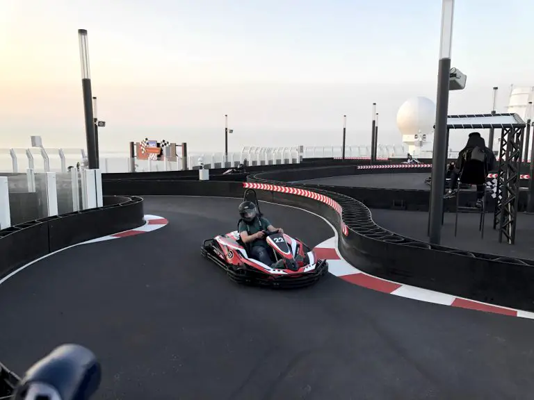 Go Kart su Norwegian Bliss