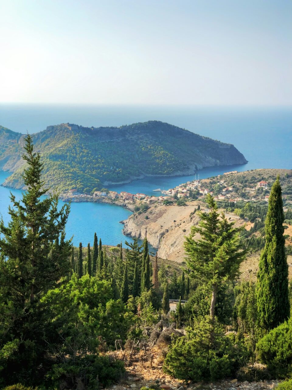 Vista su Cefalonia: crociera isole greche